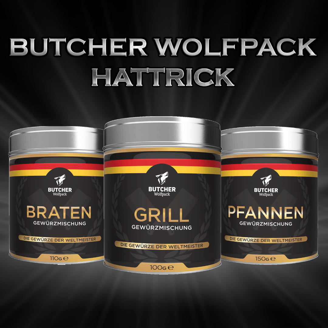 Butcher Wolfpack Hattrick Set